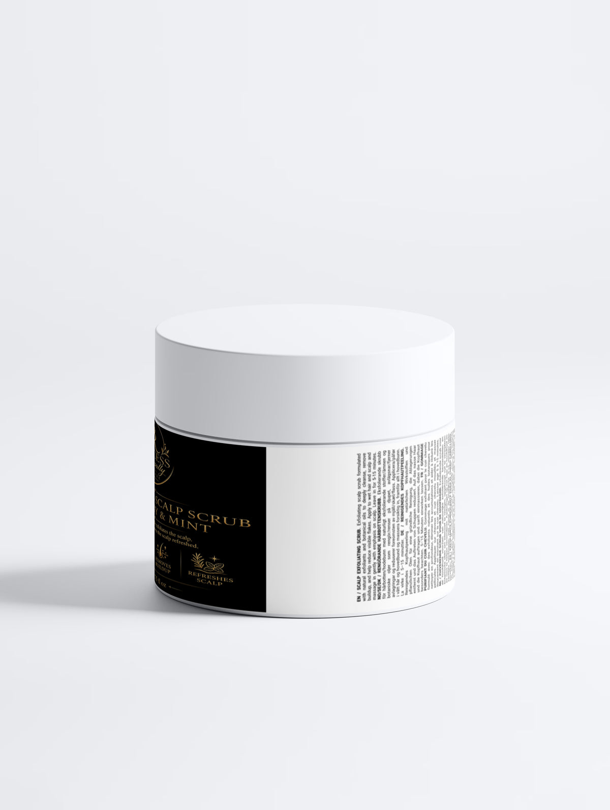 Princess Raniasally Deep Cleanse Scalp Scrub, Rosemary & Mint