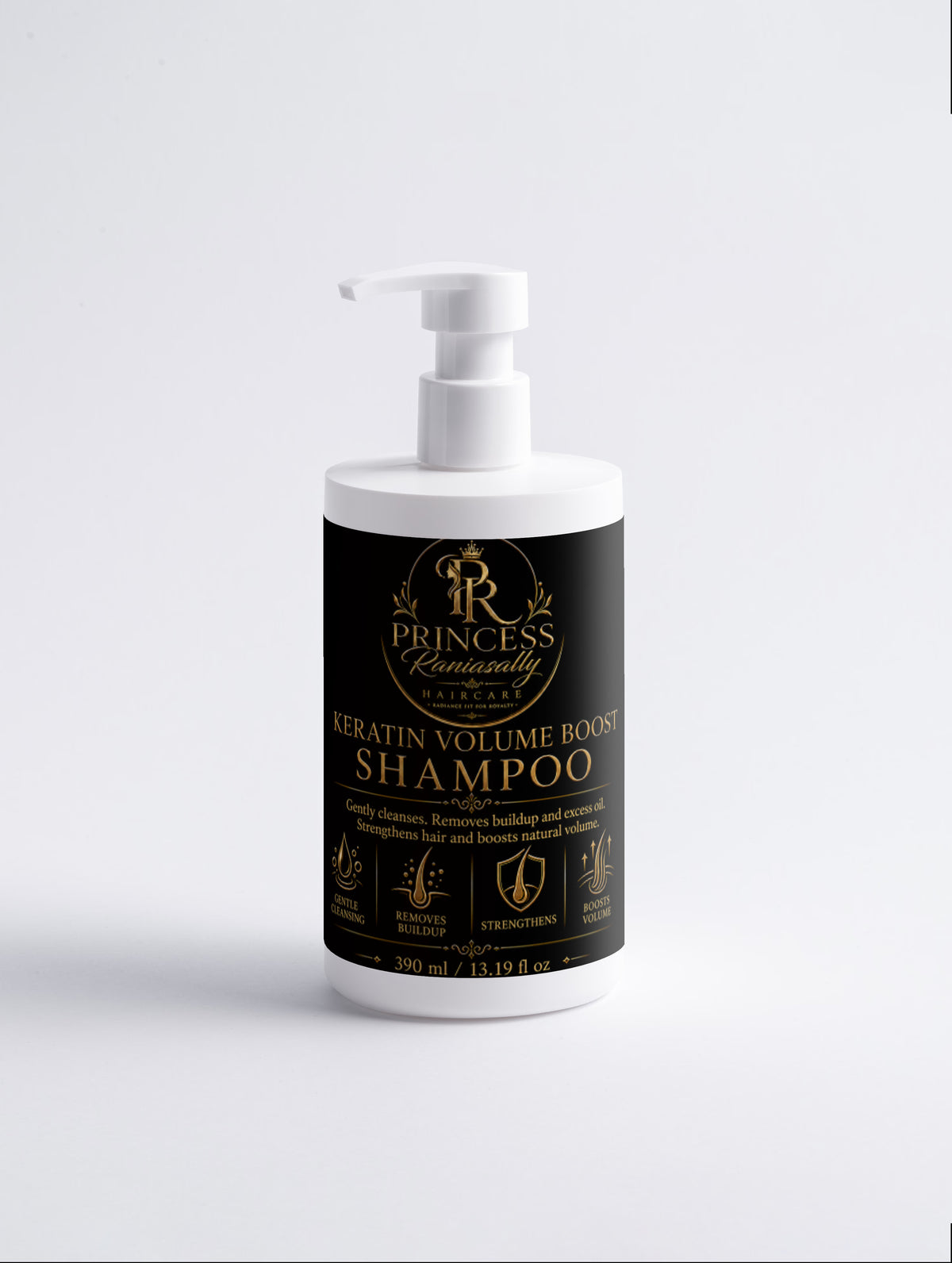 Princess Raniasally Keratin Volume Boost Shampoo